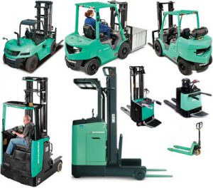 xe nang hang mitsubishi