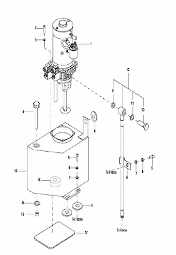 cấu tạo xe nâng tay cao
