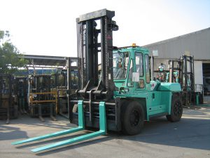 Loi thương gap o xe nang mitsubishi