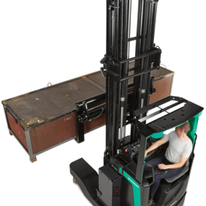 Xe nâng điện ngồi lái dòng Multi-way Reach truck model RBM20N2 và RBM25N2